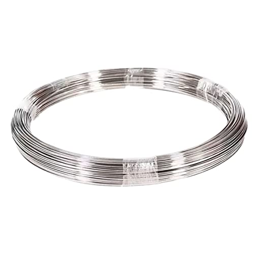 Drahtseil 304 Edelstahl Federdraht Hartdraht 1 mm/1,2,5 mm/2 mm//2, mm/3 mm Stahldrahtseil handgefertigt DIY(3mmx1Meter) von DUANSIYU