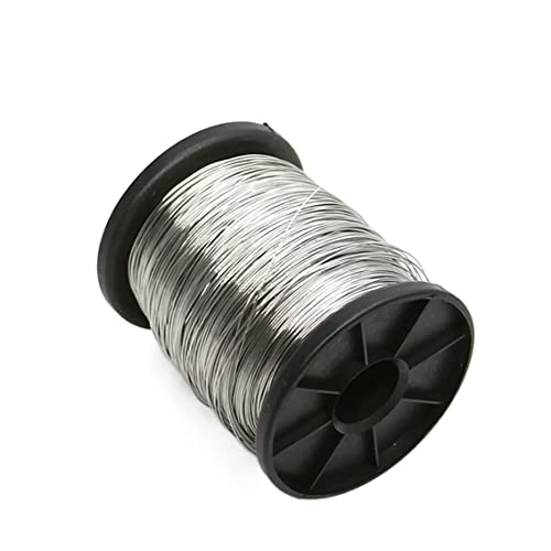 Drahtseil 304 Edelstahl Federdraht Weicher Draht 1 mm/1,2,5 mm/2, mm/3 mm Stahldrahtseil Handarbeit DIY(1.2mmx5Meters) von DUANSIYU