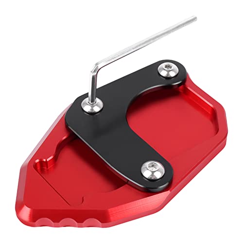 SeitenstäNder Verbreiterung Fit -Verwendung for Honda CRF 300 L CRF 300 Rallye CRF300L 2020-2022 Motorrad CNC Kickstand Foot Side Stand Extension Pad unterstützt Vergrößerungsplatte SeitenstäNder Moto von DUANSIYU