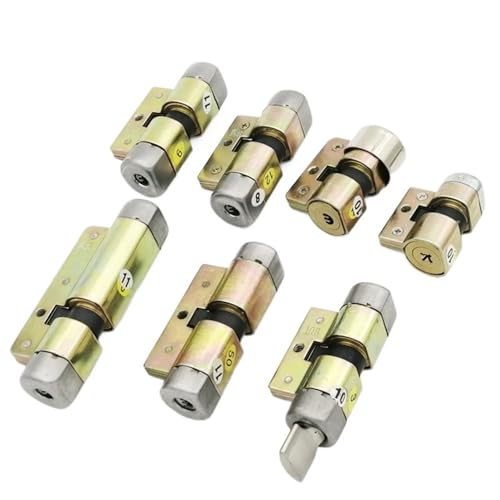 TüRschloss 1 Stück Sicherheitstürschloss Core Security Vintage Eingang Außentürschloss Zylinder Ziehgriff Schlosskörper Universal(48mm) von DUANSIYU