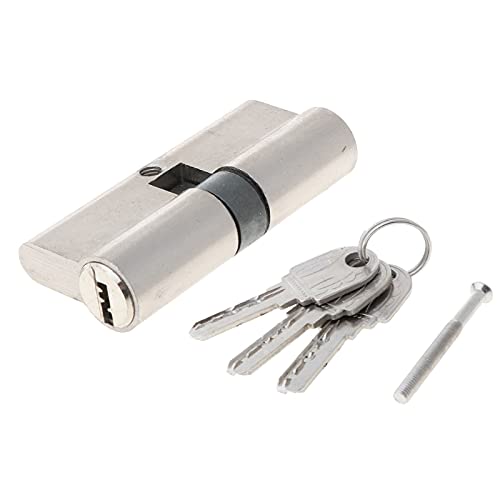 TüRschloss Diebstahlsicherer Türschlosszylinder mit Schlüsseln Innentürschloss(90mm) von DUANSIYU