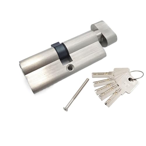 TüRschloss Verschiedene Größen von Türschlosszylinderkerne, 5keys, Höhe 32mm, eine Seite geöffnet, Sicherheitstürinnere Tür(Length 90mm) von DUANSIYU