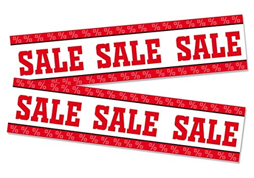 2x SALE Aufkleber 40cm - Rabatt Ausverkauf Prozent Hinweis Sticker - DUB 2x SALE Aufkleber 40cm - Rabatt Ausverkauf Prozent Hinweis Sticker - DUB von DUB SPENCER