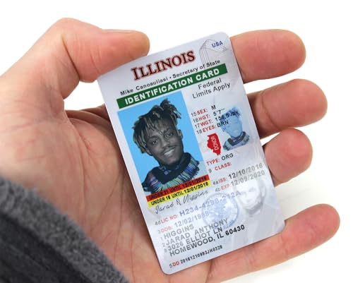 DUB SPENCER 2x Juice Wrld Fake Scherzartikel Ausweis unechte ID Ausweiskarte für Geburtstag als Gag Geschenk für Fans (2er Pack) von DUB SPENCER
