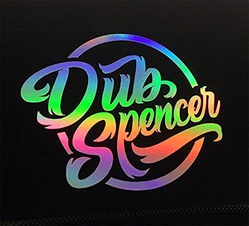 DUB SPENCER Crew Sticker Oil Slick Sticker Auto Porno Hologram Aufkleber stance static DUB (klein) von DUB SPENCER