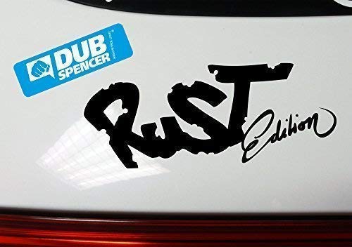 RUST Rost EDITION Ratte Rat Hot Rod Bug Sticker Bomb Aufkleber Decal - DUB (weiß innenklebend) von DUB SPENCER