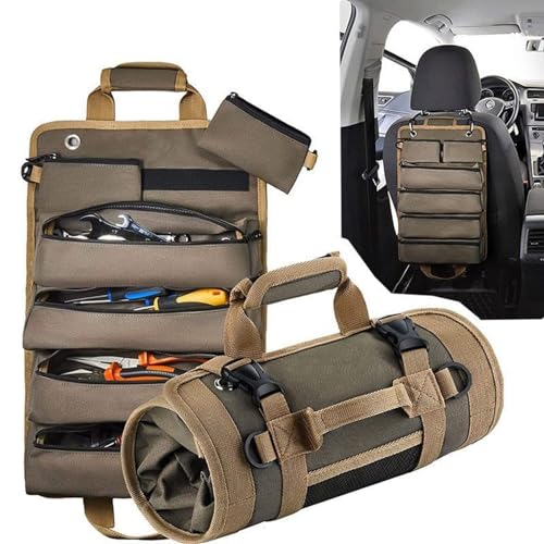 Heavy Tool Roll Up Bag Roll Up Tool Organizer for Men Women Portable Tool Storage Bag Compact Small Tote Bag for Mechanic/Electrician Tools Storage Father Day Dad Gift Heavy Tool Roll Up Bag Roll Up Tool Organizer for Men Women Portable Tool Storage Bag Compact Small Tote Bag for Mechanic/Electrician Tools Storage Father Day Dad Gift von DUBEI