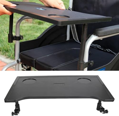 Wheelchair Tray Detachable Wheelchair Table Removable Adult Plastic Lap Desk Lightweight Portable Wheelchair Dinner Table Accessories for Eating Reading Resting Fits Wheelchair Arms of 16" - 20" Wheelchair Tray Detachable Wheelchair Table Removable Adult Plastic Lap Desk Lightweight Portable Wheelchair Dinner Table Accessories for Eating Reading Resting Fits Wheelchair Arms of 16" - 20" von DUBEI