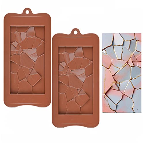 DUBENS 2 Stück Silikon Schokolade Form Fragment Form Backen Werkzeuge Antihaft-Kuchen Form Gelee Süßigkeiten 3D DIY Formen Küche Zubehör DUBENS 2 Stück Silikon Schokolade Form Fragment Form Backen Werkzeuge Antihaft-Kuchen Form Gelee Süßigkeiten 3D DIY Formen Küche Zubehör von DUBENS