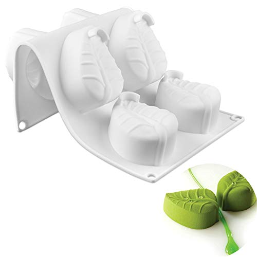 DUBENS 3D Blatt Silikon Kuchen Form Für Pudding Gebäck Kuchen Decoraion Formen 6 Löcher Eis Schokolade Gelee Cookie Mould Backen Werkzeuge DUBENS 3D Blatt Silikon Kuchen Form Für Pudding Gebäck Kuchen Decoraion Formen 6 Löcher Eis Schokolade Gelee Cookie Mould Backen Werkzeuge von DUBENS