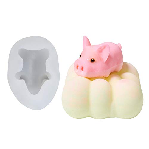 DUBENS 3D Schwein Mousse Kuchen Form DIY EIS Fondant Schokolade Silikon Schwein Geformt Mould Backen Dekoration Zucker Paste Polymer Clay Handwerk Werkzeuge von DUBENS