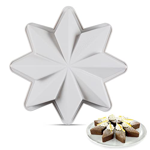 DUBENS 8-Zacken-Stern Silikon Kuchenform für Gebäck Schokolade Dessert Form DIY Kunsthandwerk Seife Formen Kuchen Dekor Backwerkzeuge Backwerkzeuge Backwaren DUBENS 8-Zacken-Stern Silikon Kuchenform für Gebäck Schokolade Dessert Form DIY Kunsthandwerk Seife Formen Kuchen Dekor Backwerkzeuge Backwerkzeuge Backwaren von DUBENS