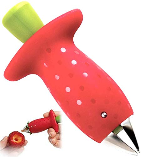 DUBENS Erdbeere Huller Kirsche Pitters tragbare Gadget Messer Obst Gemüse Blatt Stiel Entferner Tomaten Stiele Küche Werkzeug von DUBENS