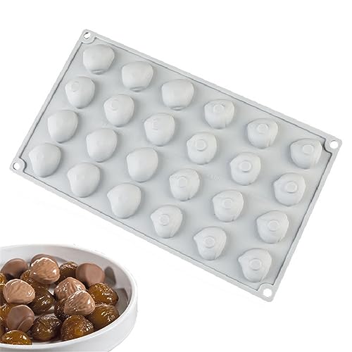 DUBENS Kuchen Formen Silikon Form Dessert Platzierung Dekoration Küche Backwaren Fondant Gebäck Backwerkzeuge (Kastanie) von DUBENS