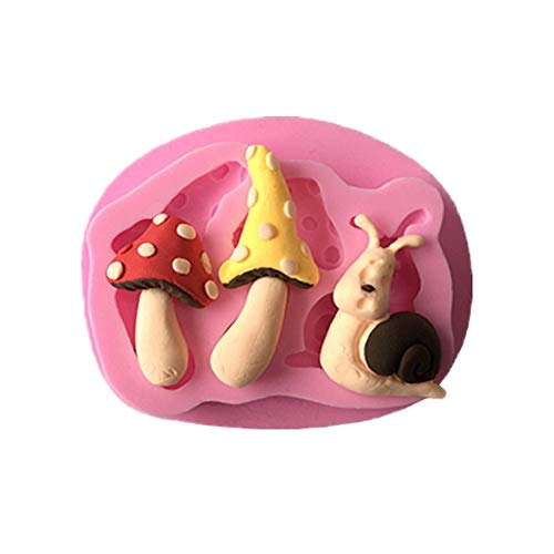 DUBENS Netter Pilz Und Schnecke Silikon Kuchen Form Backen Form Für Schokolade Ton Süßigkeiten Cookie Fondant Kuchen Dekorieren Werkzeuge DIY DUBENS Netter Pilz Und Schnecke Silikon Kuchen Form Backen Form Für Schokolade Ton Süßigkeiten Cookie Fondant Kuchen Dekorieren Werkzeuge DIY von DUBENS