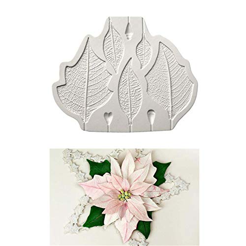 DUBENS Silikonform Poinsettia Fondant Dekoration Werkzeuge DUBENS Silikonform Poinsettia Fondant Dekoration Werkzeuge von DUBENS