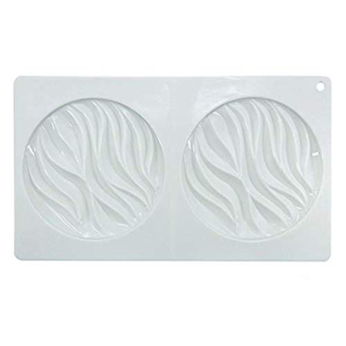 DUBENS Silikon Dekorieren Tool 3D Welle Form Backform Für Fondant Schokolade Mousse Kuchen Mould Zucker Backen Werkzeuge (Art Getreide) von DUBENS