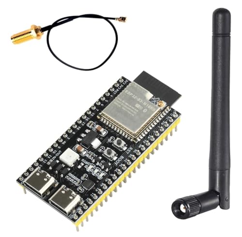 DUBEUYEW ESP32-S3 DevKitC-1 N16R8 ESP32 S3 WROOM-1-N16R8 WiFi Modul + 5.0 Bluetooth Internet Entwicklungsboard mit 2.4GHz Antenne DUBEUYEW ESP32-S3 DevKitC-1 N16R8 ESP32 S3 WROOM-1-N16R8 WiFi Modul + 5.0 Bluetooth Internet Entwicklungsboard mit 2.4GHz Antenne von DUBEUYEW