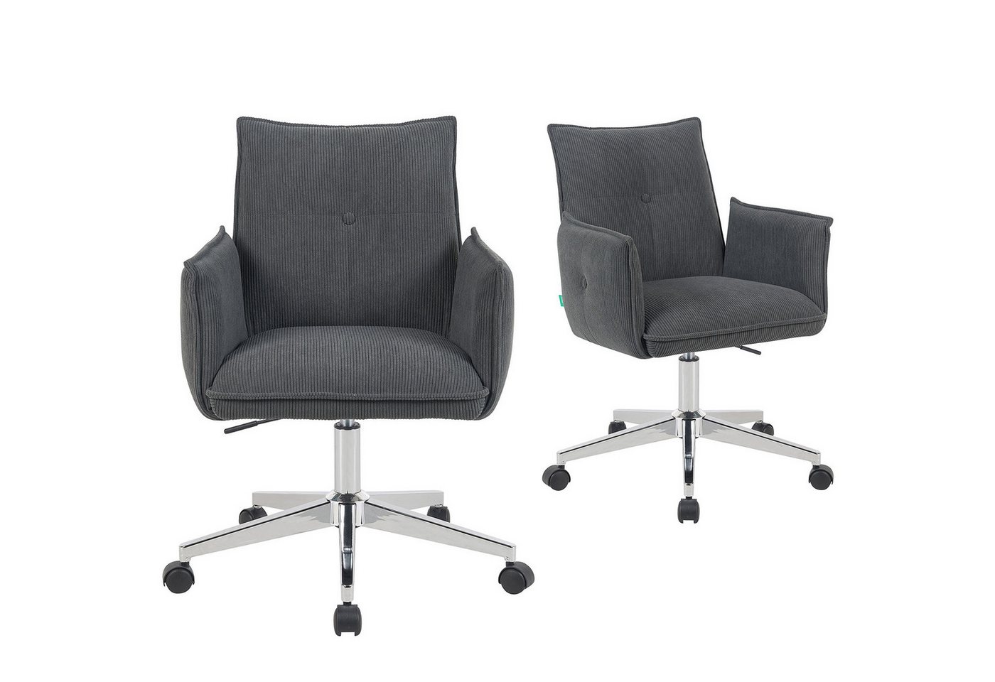 DUBI Möbel Bürostuhl, 2er-Set DUBI Möbel Bürostuhl, 2er-Set von DUBI Möbel
