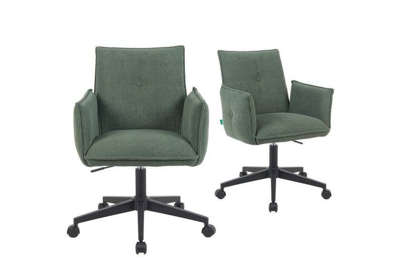 DUBI Möbel Bürostuhl Mika-Malu, 2er-Set von DUBI Möbel