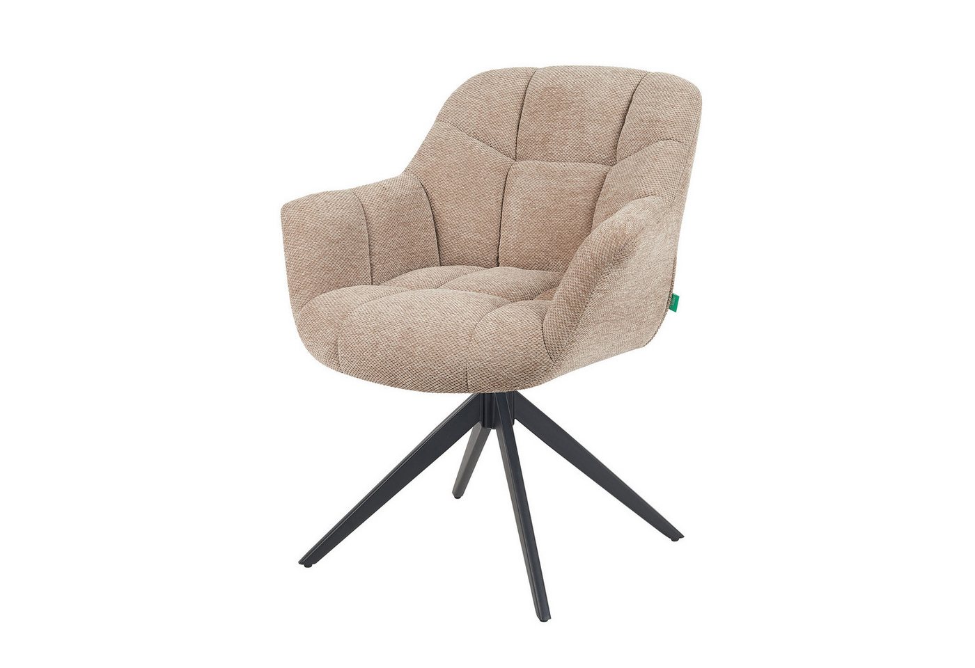 DUBI Möbel Drehstuhl Mika-Mila, pulverbeschichtet, 360° drehbar im 2er-Set DUBI Möbel Drehstuhl Mika-Mila, pulverbeschichtet, 360° drehbar im 2er-Set von DUBI Möbel