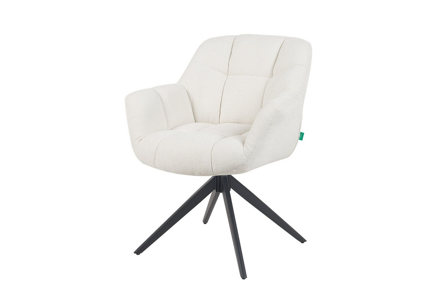 DUBI Möbel Drehstuhl Mika-Mila, pulverbeschichtet, 360° drehbar im 2er-Set DUBI Möbel Drehstuhl Mika-Mila, pulverbeschichtet, 360° drehbar im 2er-Set von DUBI Möbel