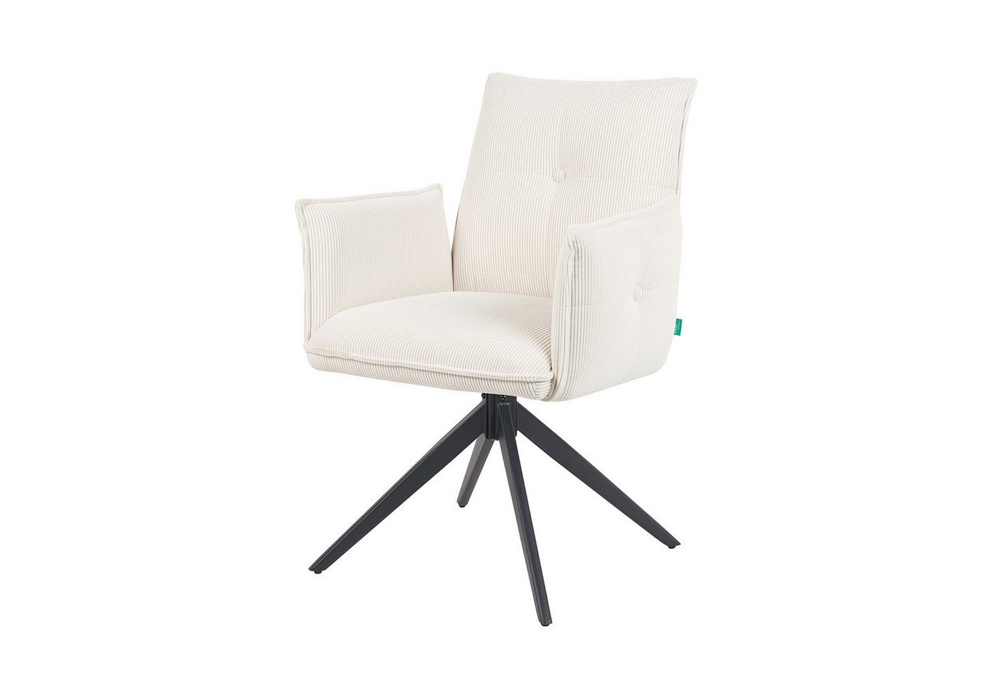 DUBI Möbel Drehstuhl Mika-Nina, pulverbeschichtet, 360° drehbar im 2er-Set DUBI Möbel Drehstuhl Mika-Nina, pulverbeschichtet, 360° drehbar im 2er-Set von DUBI Möbel