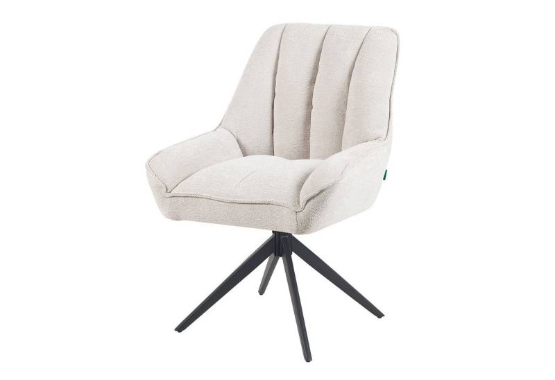 DUBI Möbel Drehstuhl Mika-Zoe, pulverbeschichtet, 360° drehbar im 2er-Set von DUBI Möbel