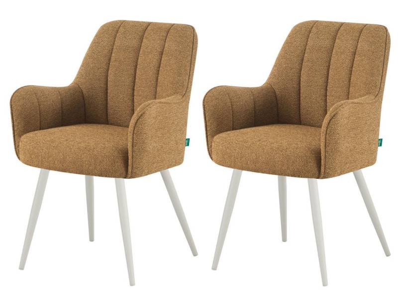 DUBI Möbel Drehstuhl THOMAS-ROMY 2er-Set, verschiedene Gestelle, Federkern, 2er-Set DUBI Möbel Drehstuhl THOMAS-ROMY 2er-Set, verschiedene Gestelle, Federkern, 2er-Set von DUBI Möbel