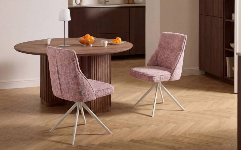 DUBI Möbel Polsterstuhl MIRELA, 360° drehbar mit Rückholfunktion 2er-Set DUBI Möbel Polsterstuhl MIRELA, 360° drehbar mit Rückholfunktion 2er-Set von DUBI Möbel