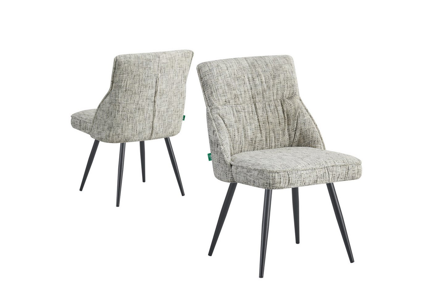 DUBI Möbel Polsterstuhl MIRELA, 360° drehbar mit Rückholfunktion 2er-Set DUBI Möbel Polsterstuhl MIRELA, 360° drehbar mit Rückholfunktion 2er-Set von DUBI Möbel