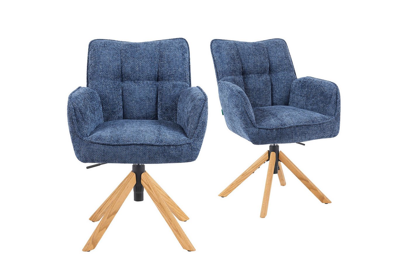 DUBI Möbel Polsterstuhl Mika-Ida 2er-Set von DUBI Möbel