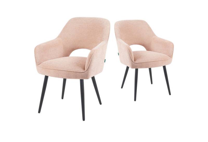 DUBI Möbel Drehstuhl Mika-Nils, Federkernpolsterung, pulverbeschichtet im 2er-Set DUBI Möbel Drehstuhl Mika-Nils, Federkernpolsterung, pulverbeschichtet im 2er-Set von DUBI Möbel