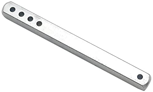 Vierkantschaft, gebohrt, 7 mm x 110 mm, verzinkter Stahl von DUBOIS INDUSTRIES