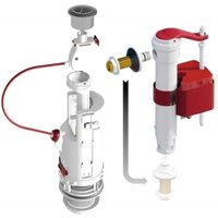 Dubourgel - Kabelgebundener Spülkastenmechanismus dual 6 3/6L + sx Wasserhahn - 702316 von DUBOURGEL