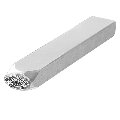 DUBTEDHOU Metallstanzwerkzeuge, Metallmusterstangen, Aus Stahl gefertigter Metallstempel, Schmuckstempel-Set, DIY-Kunststanzer for Leder, Holz(Figure11) von DUBTEDHOU