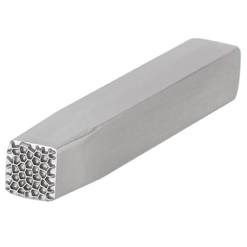 DUBTEDHOU Metallstanzwerkzeuge, Metallmusterstangen, Metallstempel-Stanzset, Stahl-Designstempel zur Schmuckherstellung(Figure20) von DUBTEDHOU