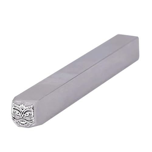 DUBTEDHOU Metallstanzwerkzeuge, Metallmusterstangen, Stahl Metall Stempel Set for Schmuck Silber Gold Aluminium Leder Kunststoff(Figure11) von DUBTEDHOU