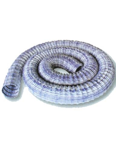 DUBTEDHOU Stahldrahtwasserleitungsnetz, 2 Zoll gewelltes Abflussrohrgewebe mit Stahldraht, blau, mehrere Größen(700cm/276in) von DUBTEDHOU