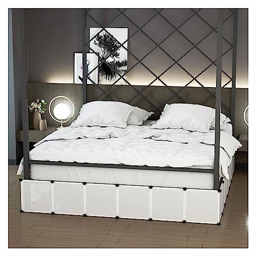 DUBTEDHOU Unter dem Möbelblock, Haustier-Spielzeugblocker for unter Bett und Sofa, Weiß, mehrere Größen(L 150cm/59'',H 30CM/11.8'') von DUBTEDHOU