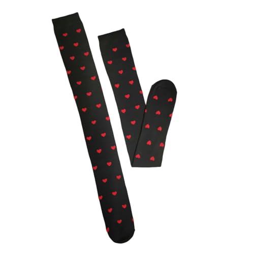 DUBTEDHOU Wärme Strümpfe im Winter, Damen Kompressions-Kniestrümpfe, 3er-Pack, mehrfarbig, Einheitsgröße(A black 3 pairs) von DUBTEDHOU