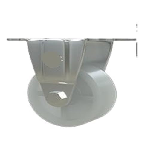 Drehen der Räder, Packung mit 4 Pixing Ball Casters Pp for Kühlschrank Schrank Display Tipps Multicolor 2 Zoll(White-drectional) von DUBTEDHOU