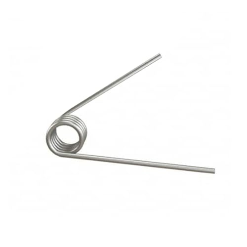 Edelstahl Drehfedern, V-förmige Torsionsfedern aus Edelstahl mit 0,7 mm Drahtdurchmesser, Haarnadelfedern mit 7 mm Außendurchmesser, 45/60/90/120/180/270 °(0.7x7mm 3 Turns 60°) von DUBTEDHOU