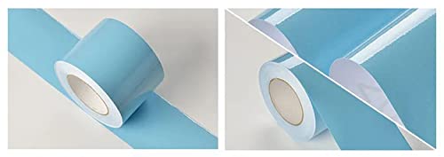 Hintergrundrahmen, Tapetenbordüre for Abziehen und Aufkleben, mehrere Größen, mehrfarbig(Light Blue Pearl,12cm X 500cm) von DUBTEDHOU