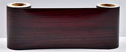 Hintergrundrahmen, Tapetenbordüre for Abziehen und Aufkleben for Wand und Decke, mehrfarbig (8–20) cm x 1000 cm(Embossed Red Walnut,12cm X 1000cm) von DUBTEDHOU