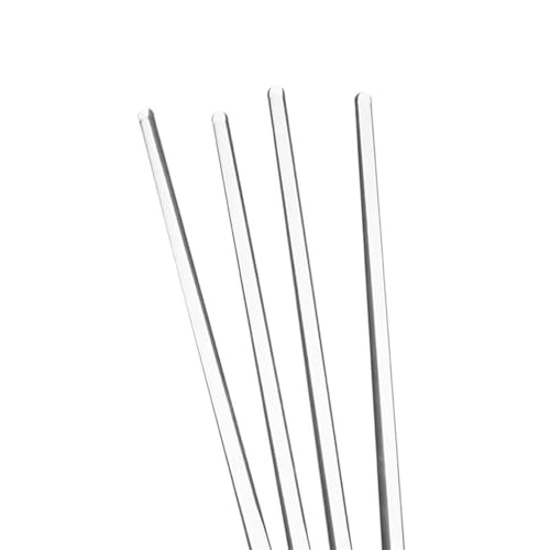 Nickelsilikat-Festmischer Mixer, Laborglas-Rührstab aus Borosilikat, mehrere Größen, 10er-Pack(0.2x10inch) von DUBTEDHOU