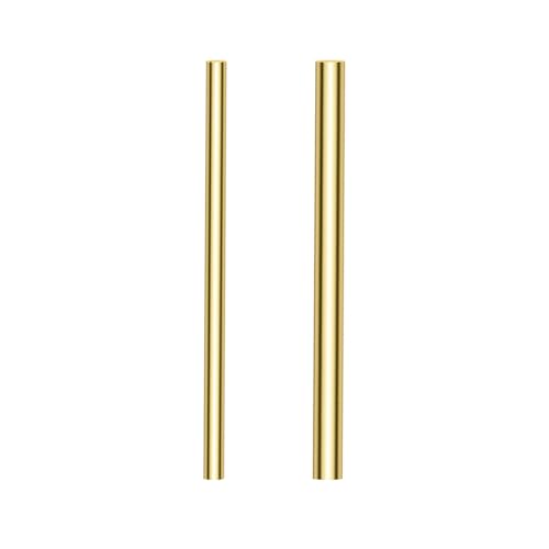 mit geraden, geraden Kupferstangen, Rundstäbe aus massivem Messing, 2 Stück, Länge 250 mm, mehrere Größen(28mm+30mm) von DUBTEDHOU