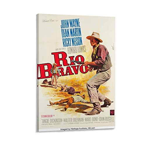 DUCCE Poster Kunstdrucke 60x90cm Rio Bravo Druckgrafik Malerei Kein Rahmen von DUCCE