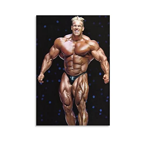 DUCCE Wanddeko Poster 60x90cm Bodybuilding-Charakter Jay Cutler Leinwand-Malerei, Wandkunst, Poster, Schlafzimmer, Heimdekoration Kein Rahmen von DUCCE