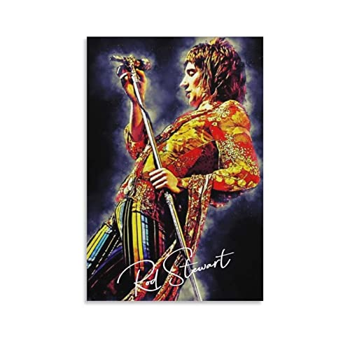 Wanddeko Poster 60x90cm Rod Stewart Modern Family Poster und Drucke Schlafzimmer Gemälde Kein Rahmen von DUCCE